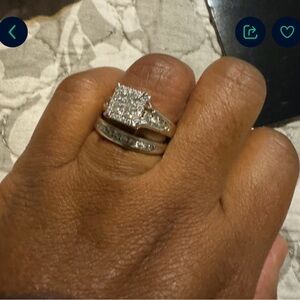 Bridal Ring Set with warranty